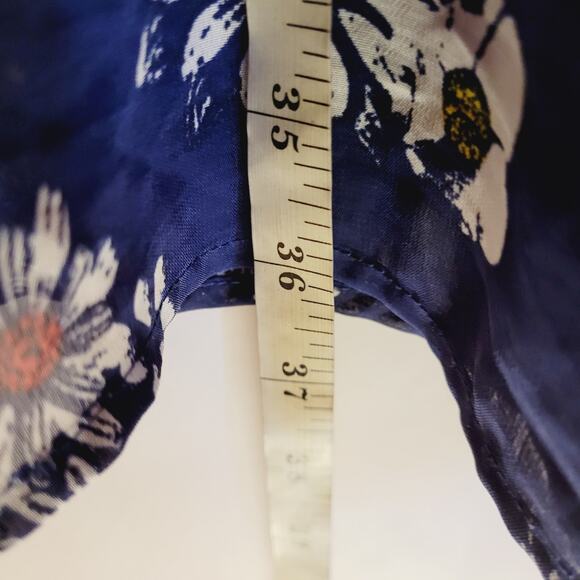 Jason Wu for Target blue mixed print floral flowy sleeveless dress - Picture 11 of 11